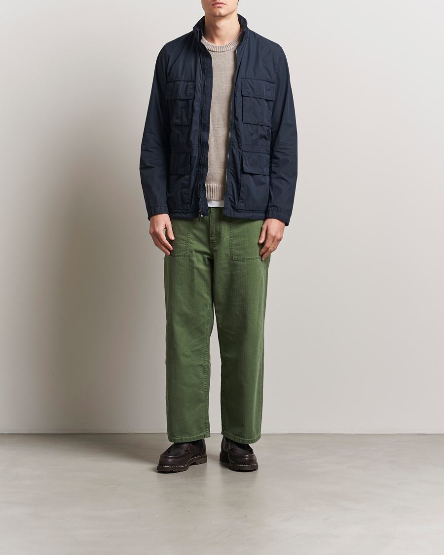 Herren | Jacken | Woolrich | Urban Field Jacket Melton Blue