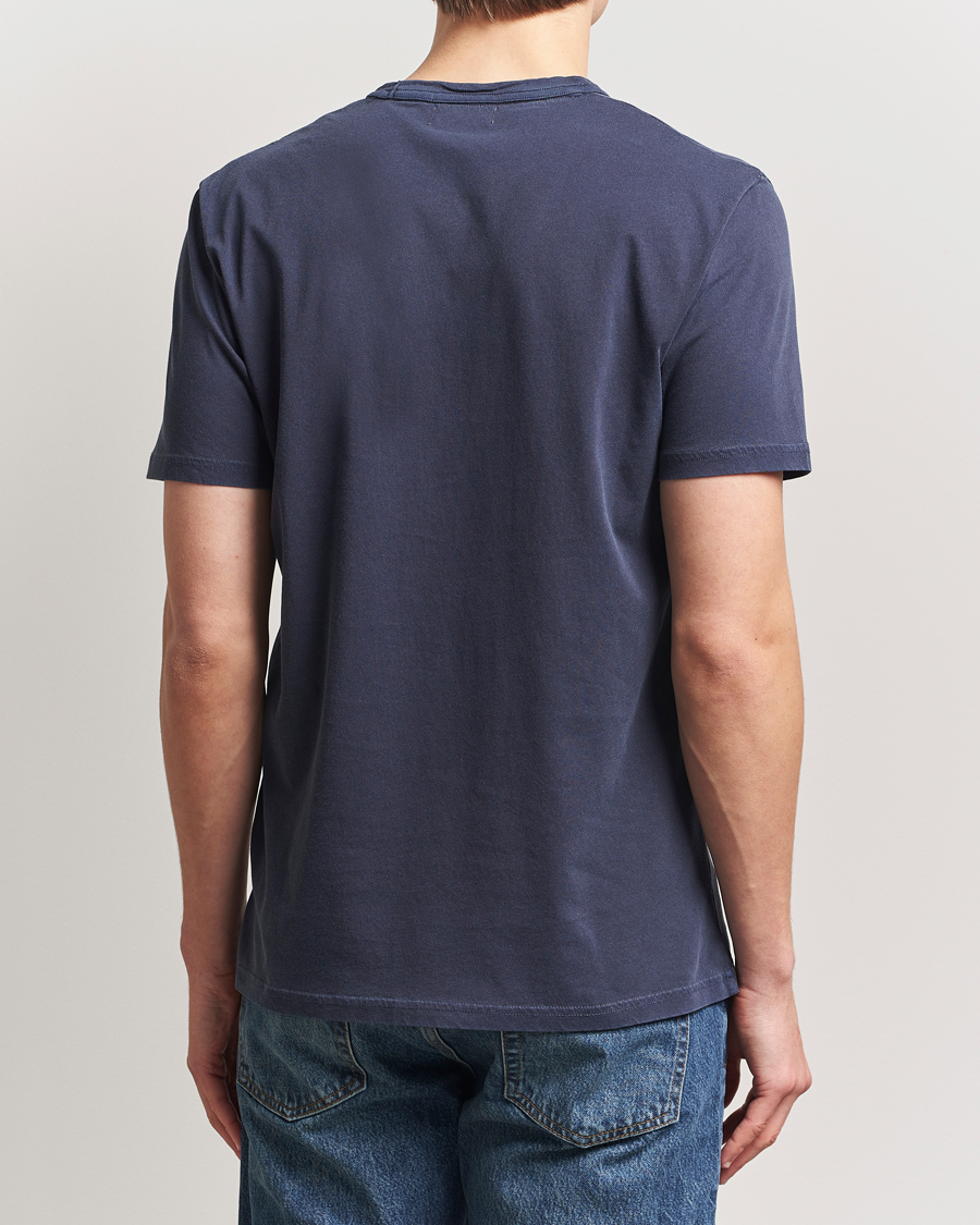 Herren | T-Shirts | Woolrich | Light Garment Dyed T-Shirt Dream Blue