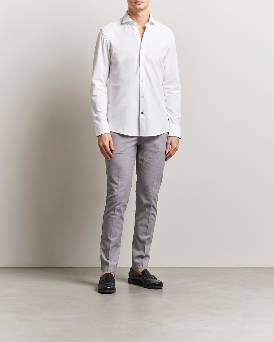 Herren | Hosen | BOSS BLACK | Kaito Structured Cotton Pants Dark Grey