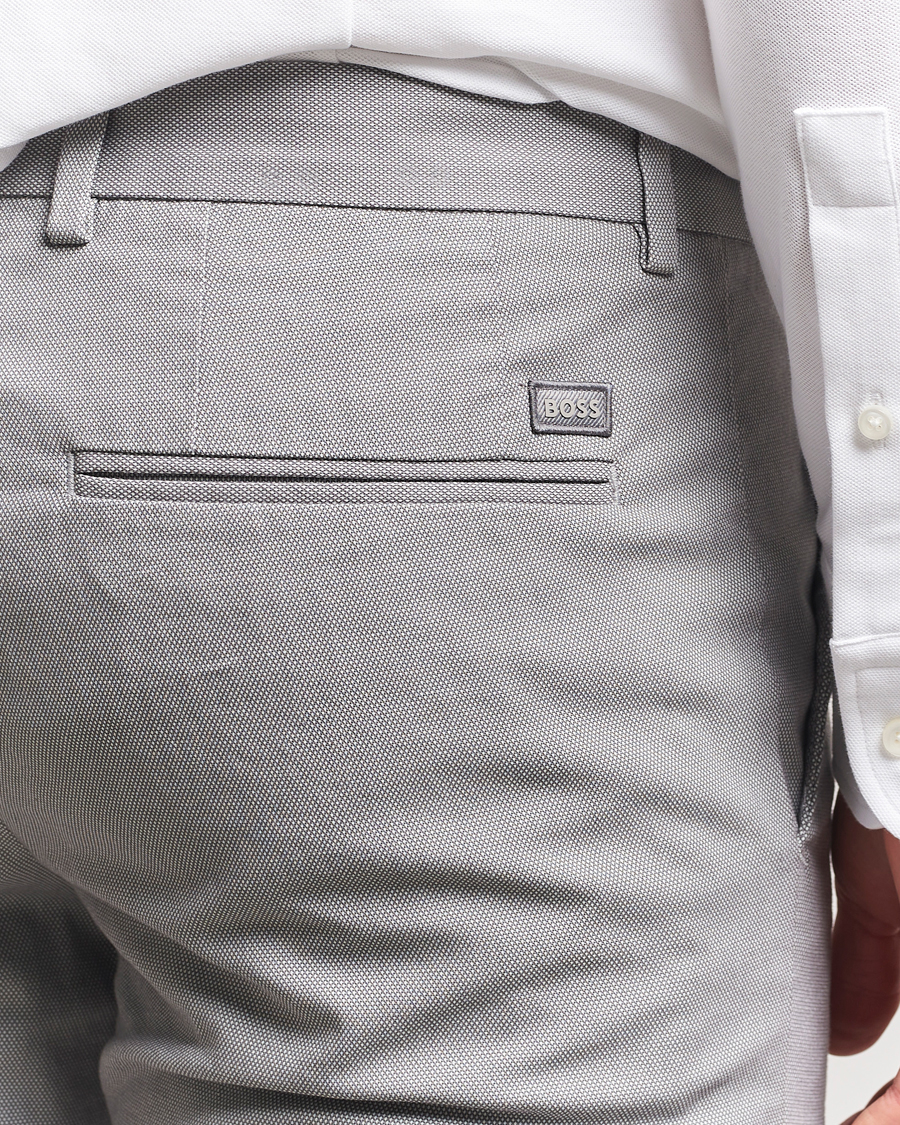 Herren | Hosen | BOSS BLACK | Kaito Structured Cotton Pants Dark Grey