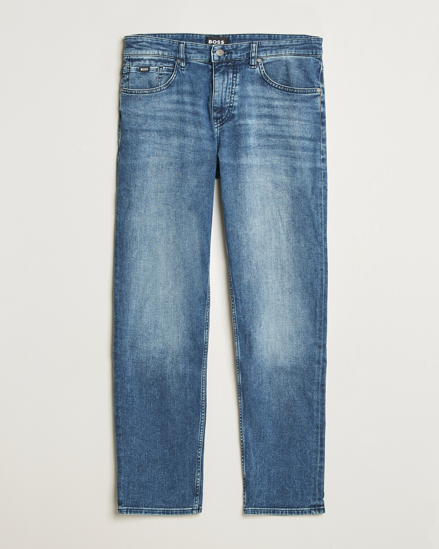 Herren | Jeans | BOSS BLACK | Re.Maine Jeans Washed Navy