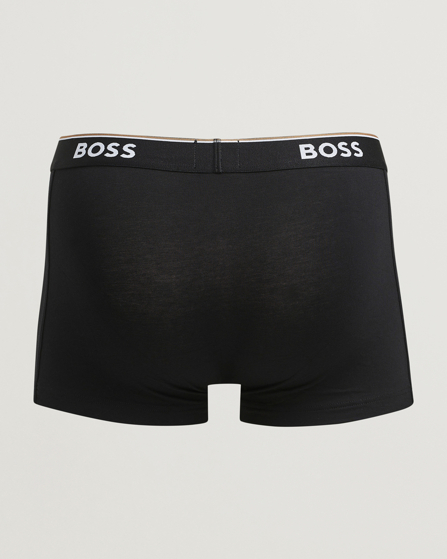 Herren | Unterwäsche | BOSS BLACK | 3-Pack Trunk Blue/Grey/Black