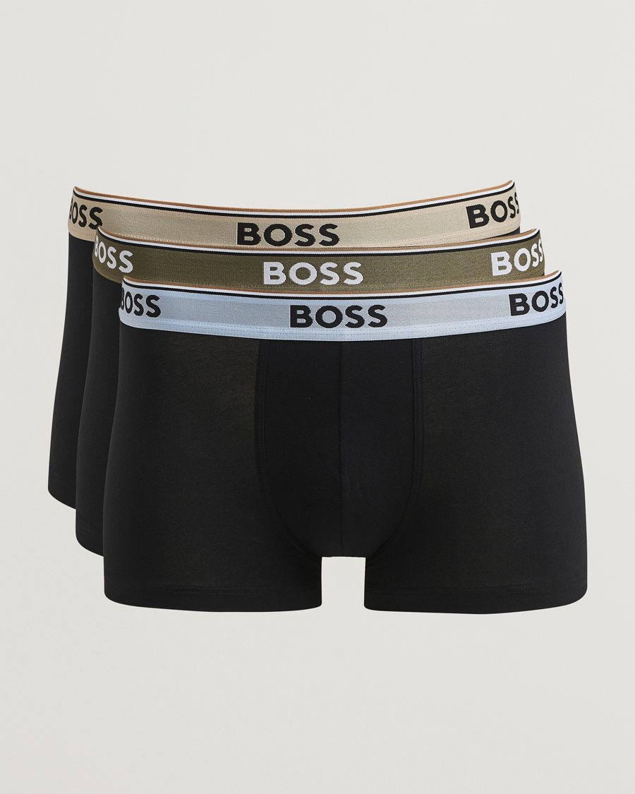 Herren | Unterwäsche | BOSS BLACK | 3-Pack Trunk Black