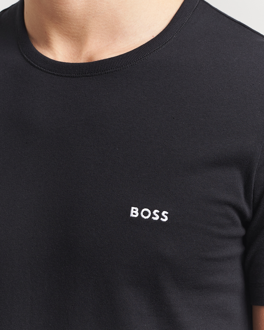 Herren | T-Shirts | BOSS BLACK | 3-Pack Crew Neck T-Shirt Black/White/Green