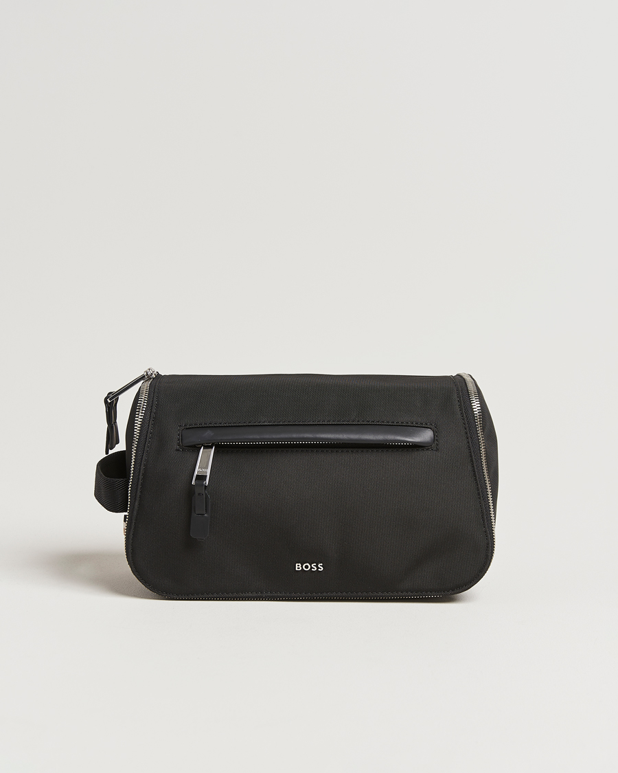 Herren | BOSS BLACK Highway Washbag Black | BOSS BLACK | Highway Washbag Black