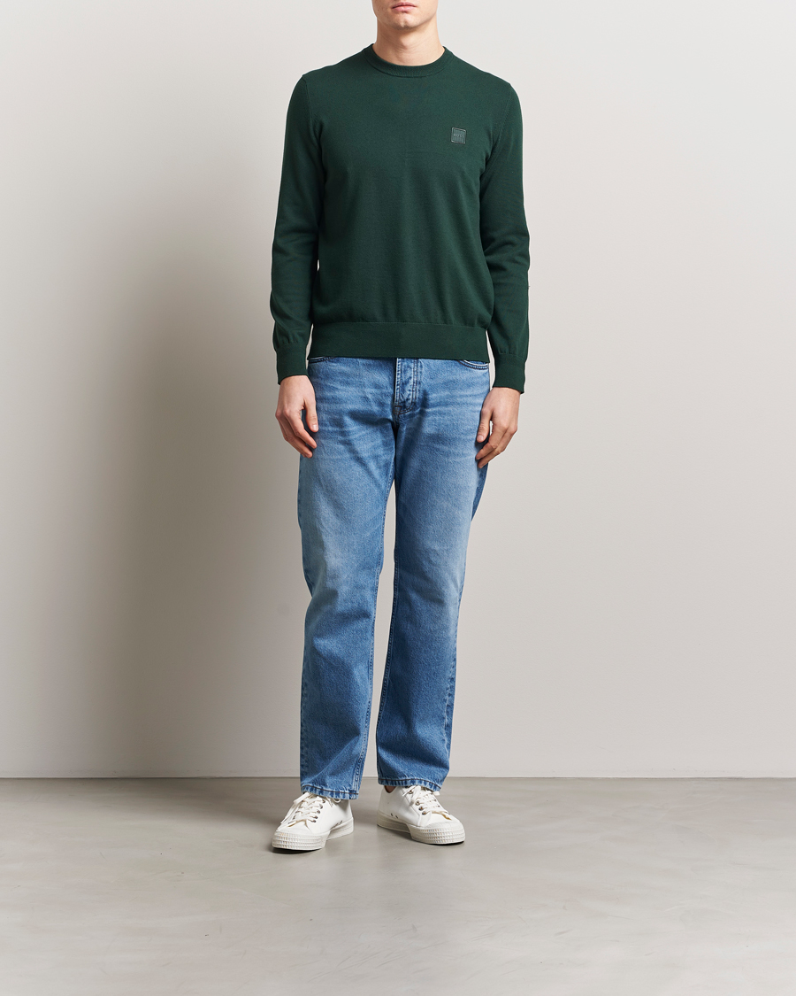 Herren | Pullover | BOSS ORANGE | Kanovano Knitted Sweater Open Green