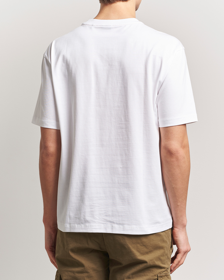 Herren | T-Shirts | BOSS ORANGE | Barragan Printed T-Shirt White