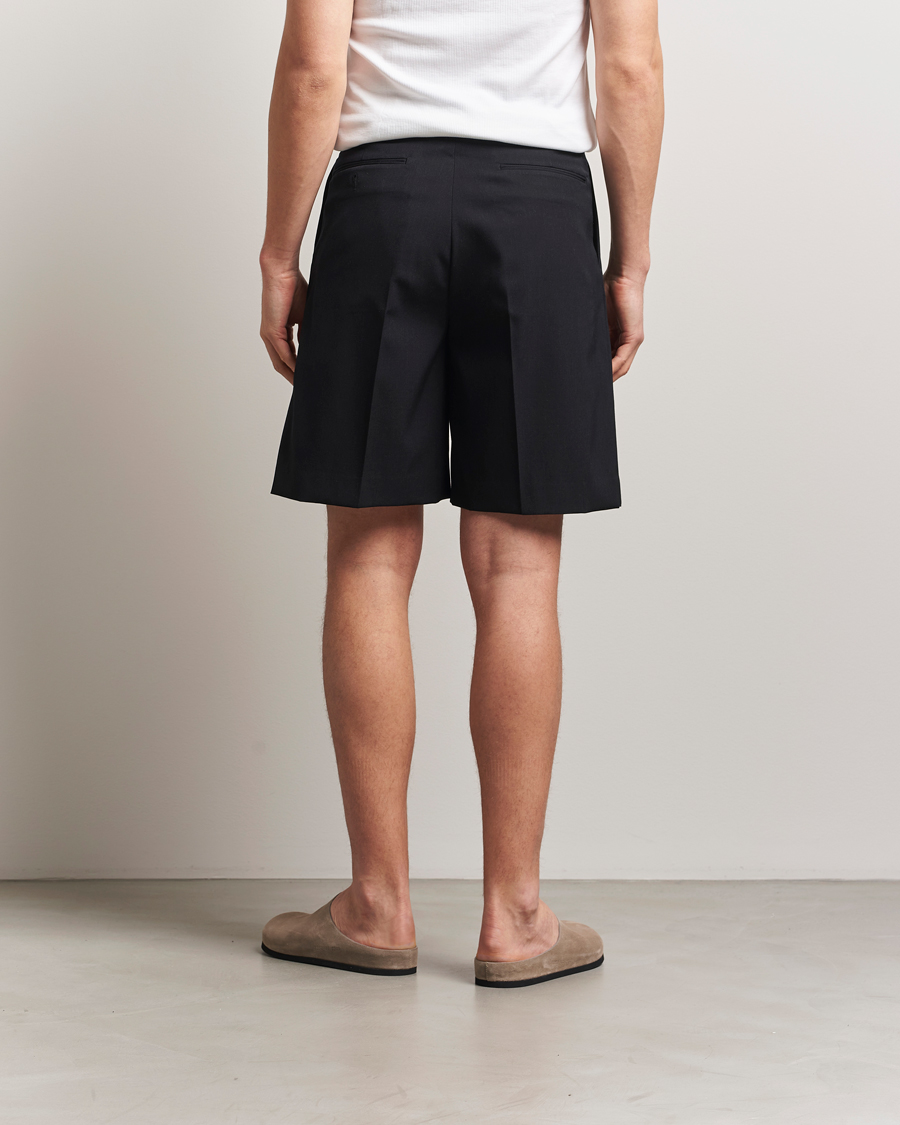 Herren | Shorts | Auralee | Light Wool Gabardine Shorts Black