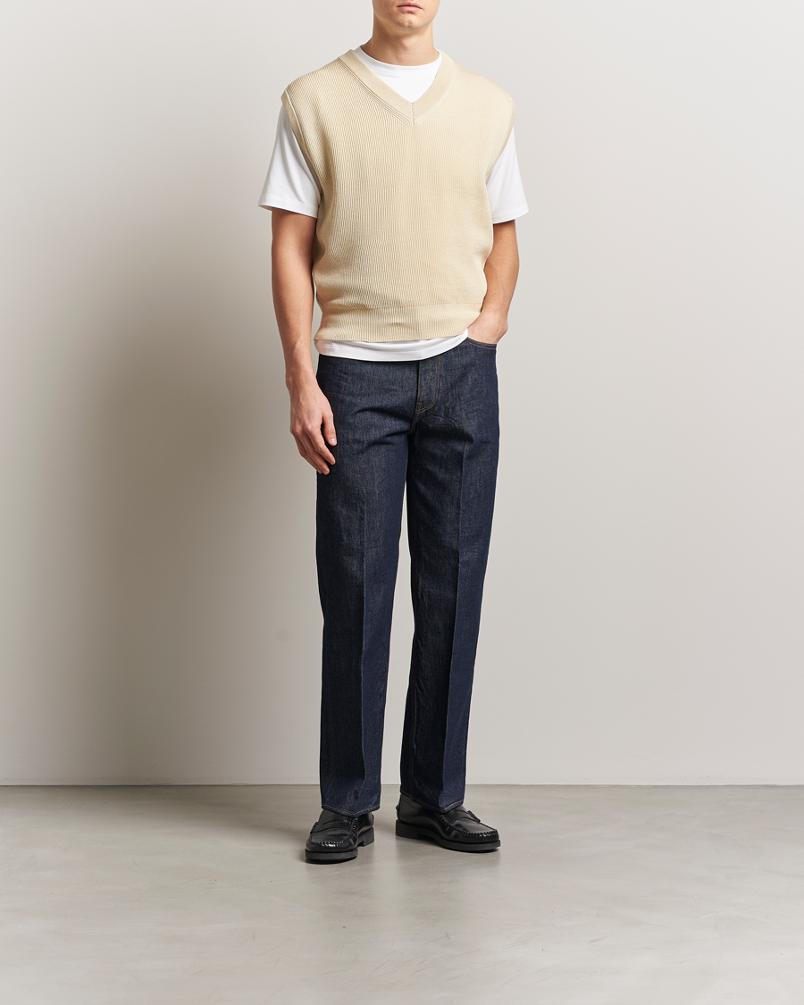 Herren | Jeans | Auralee | Regular Fit Denim Pants Dark Indigo