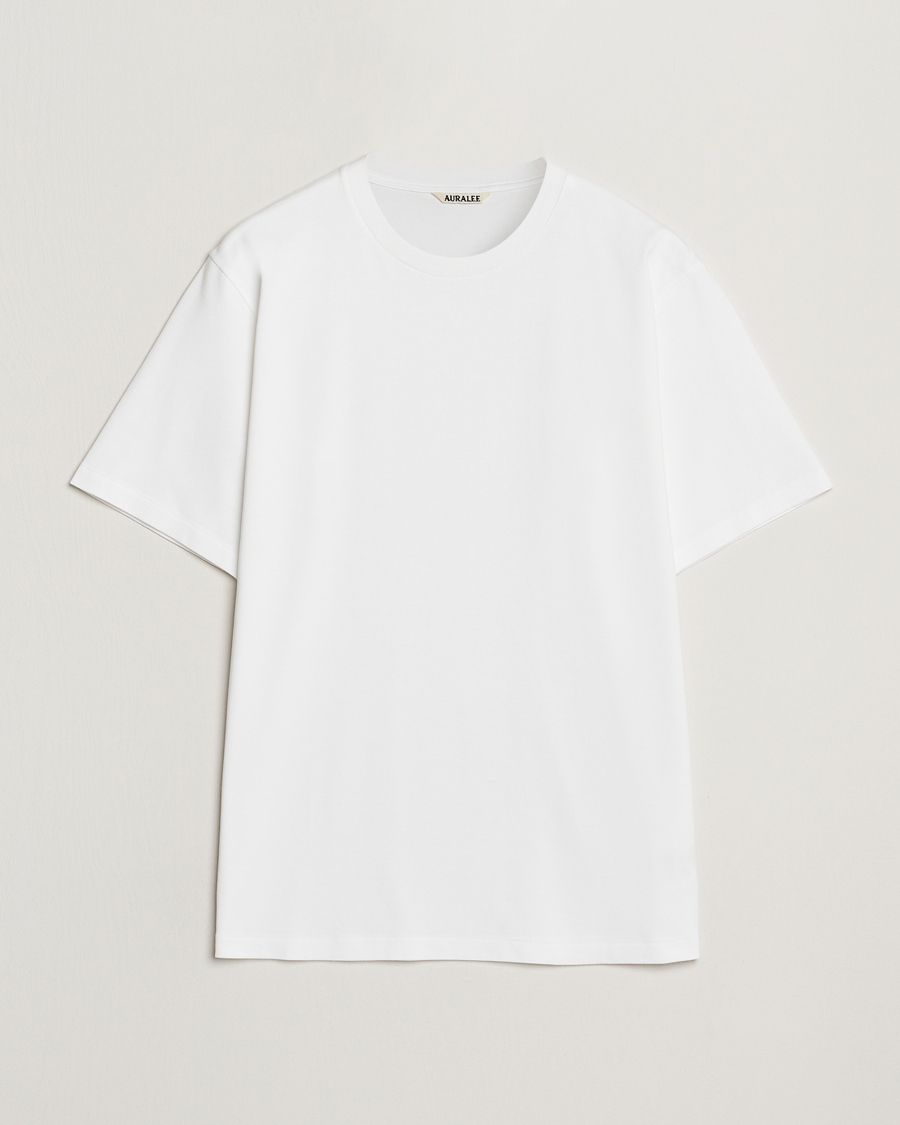 Herren | T-Shirts | Auralee | Luster Plating T-Shirt White