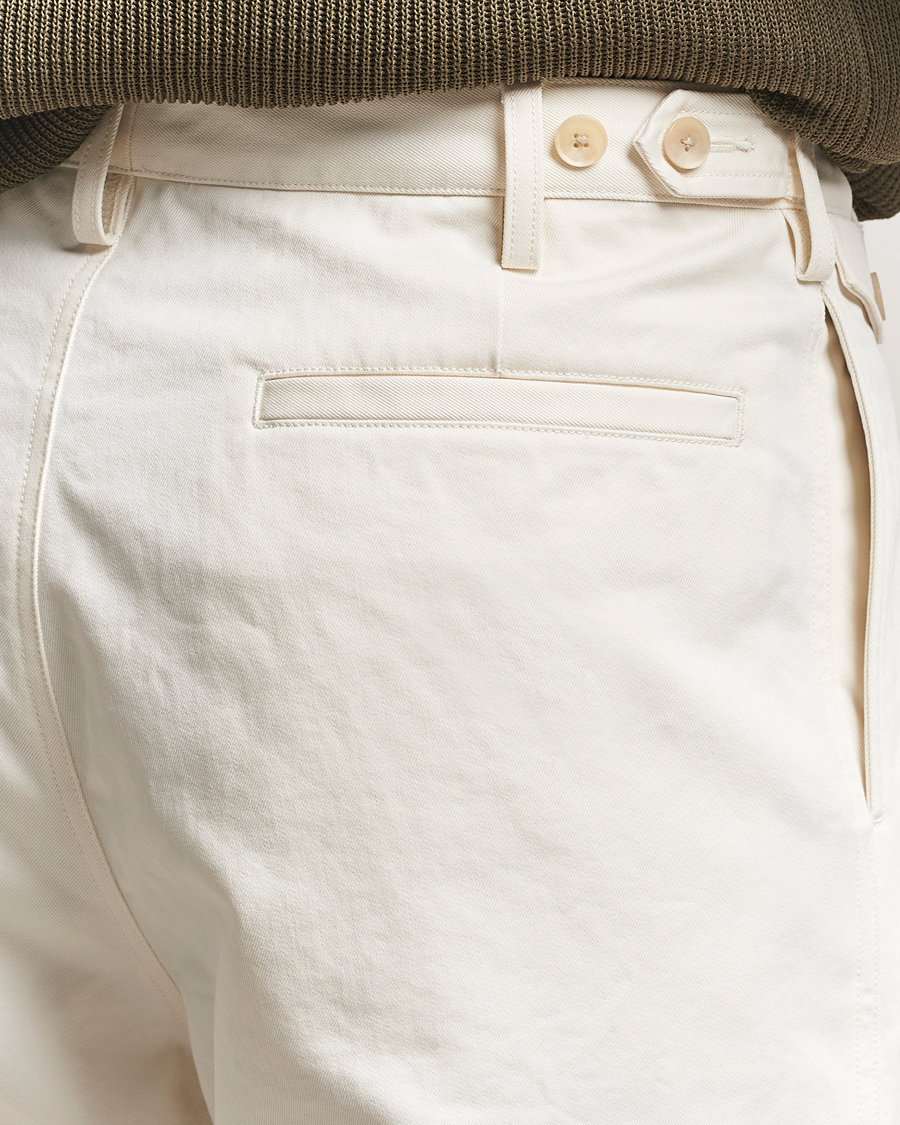 Herren | Hosen | Auralee | Washed Finx Chinos Ivory