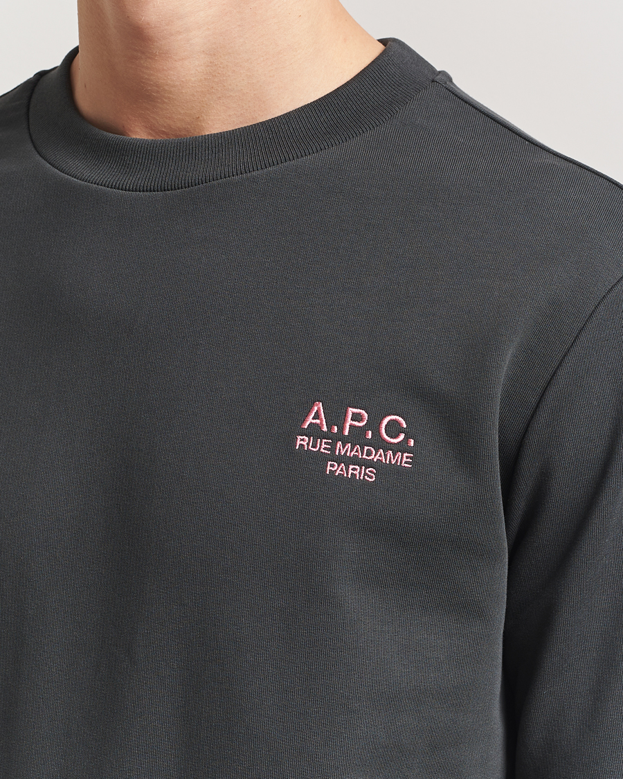 Herren | Pullover | A.P.C. | Rue Madame Sweatshirt Anthracite