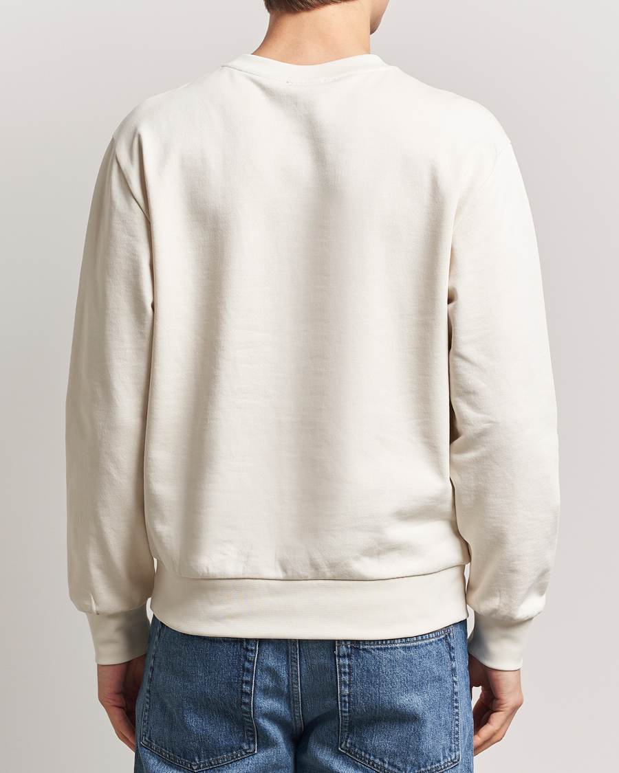 Herren | Pullover | A.P.C. | Tyle Embroidered Sweatshirt Ecru