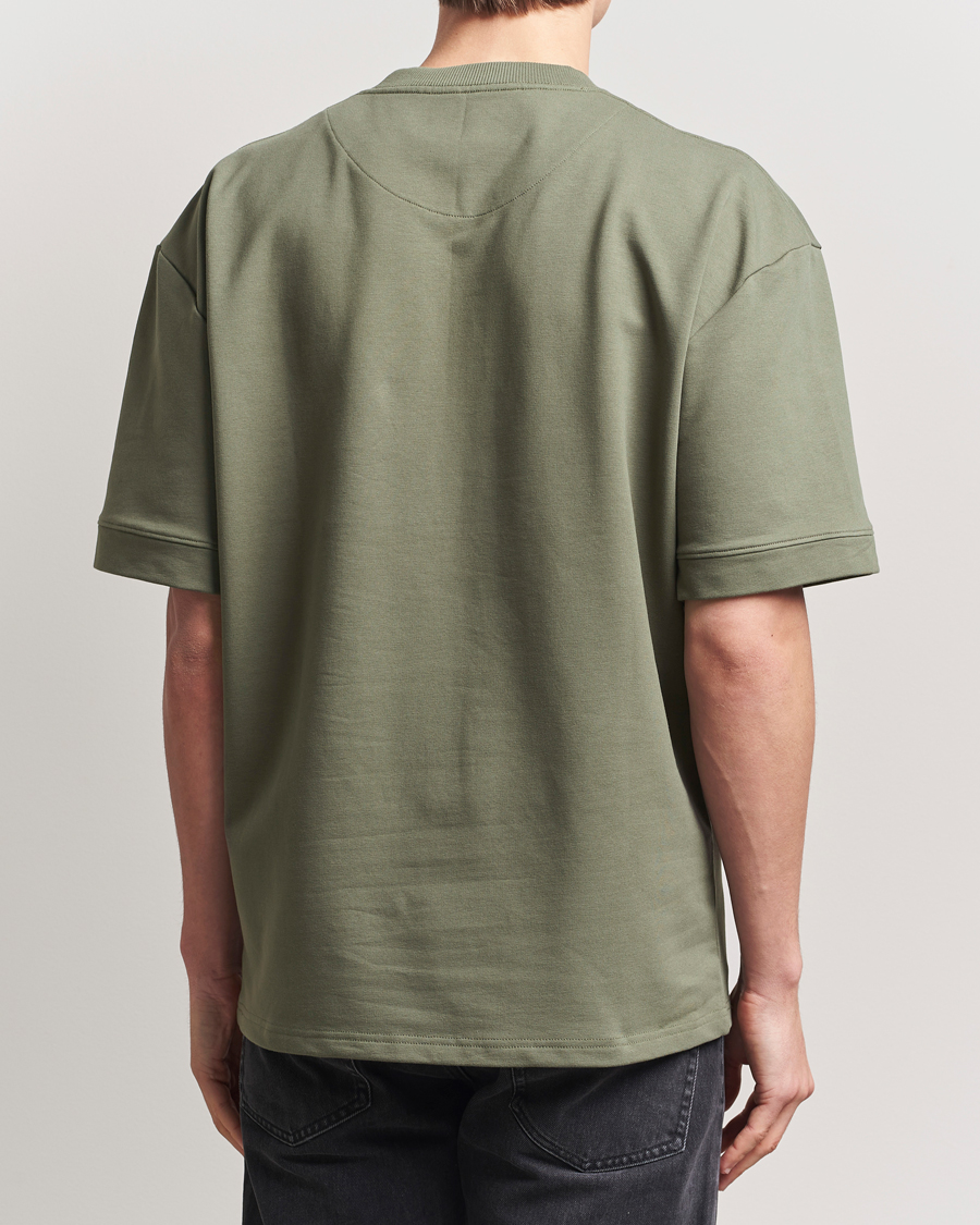 Herren | T-Shirts | Bread & Boxers | Loungewear T-Shirt Khaki Green
