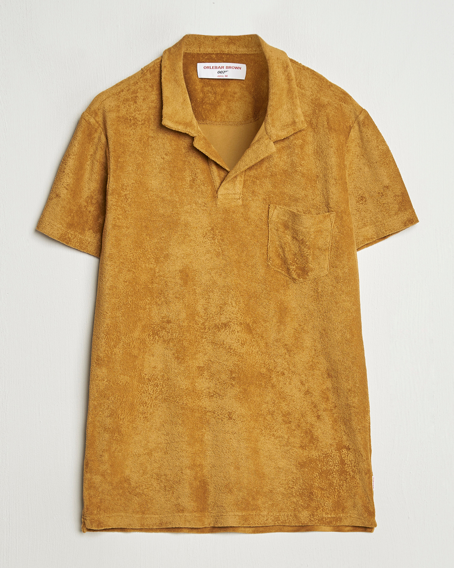 Herren | Poloshirts | Orlebar Brown | Terry 007 Polo Gold