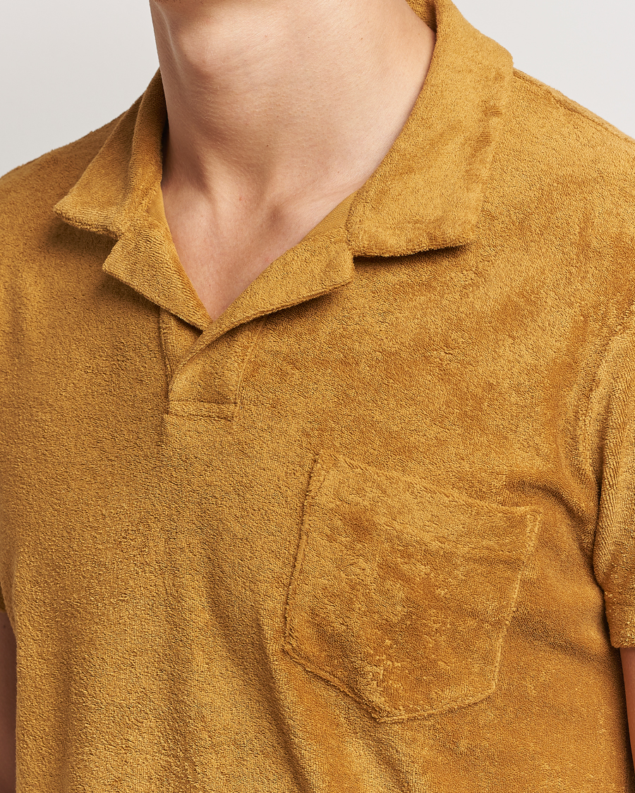 Herren | Poloshirts | Orlebar Brown | Terry 007 Polo Gold
