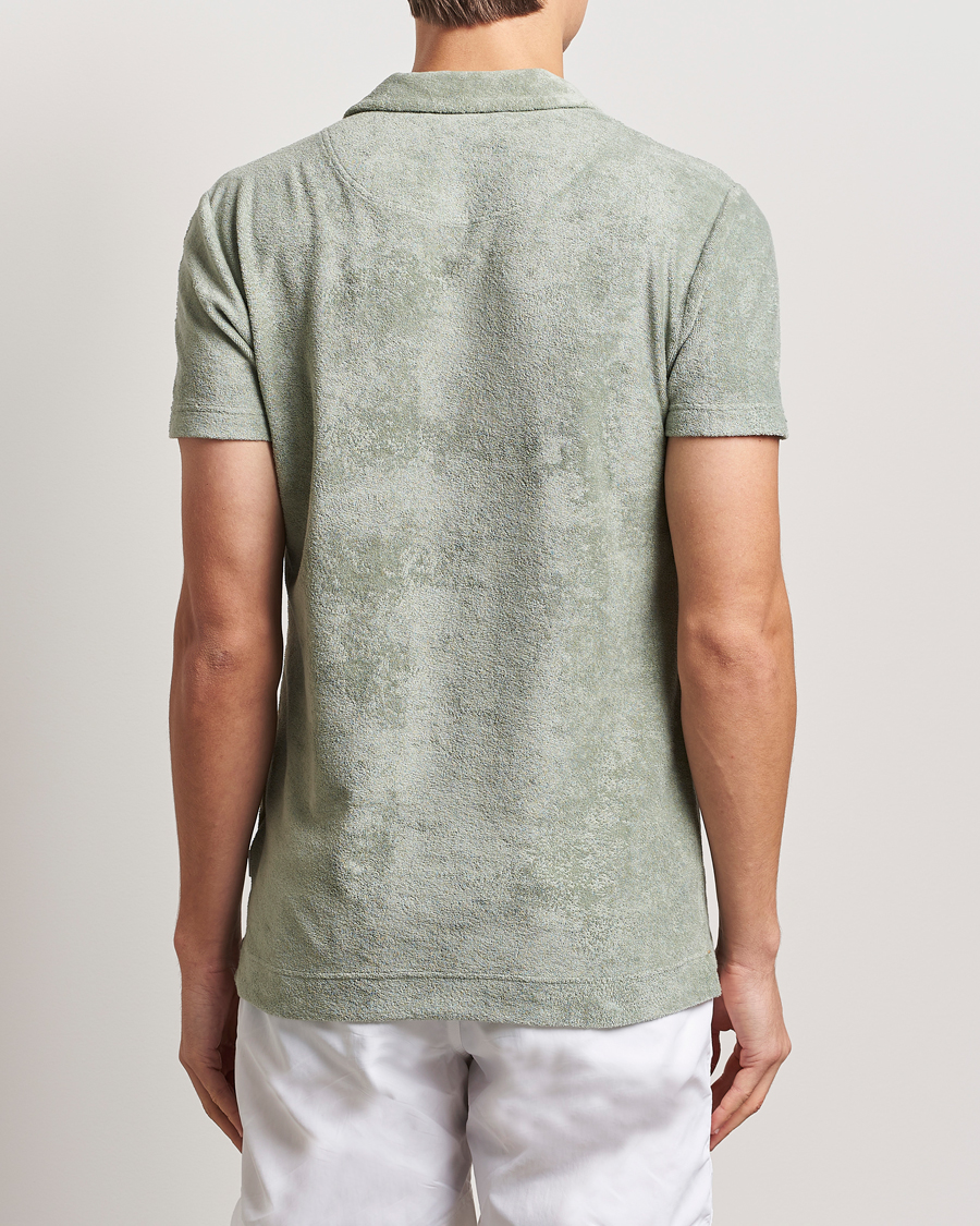 Herren | Poloshirts | Orlebar Brown | Terry 007 Polo Penny Green
