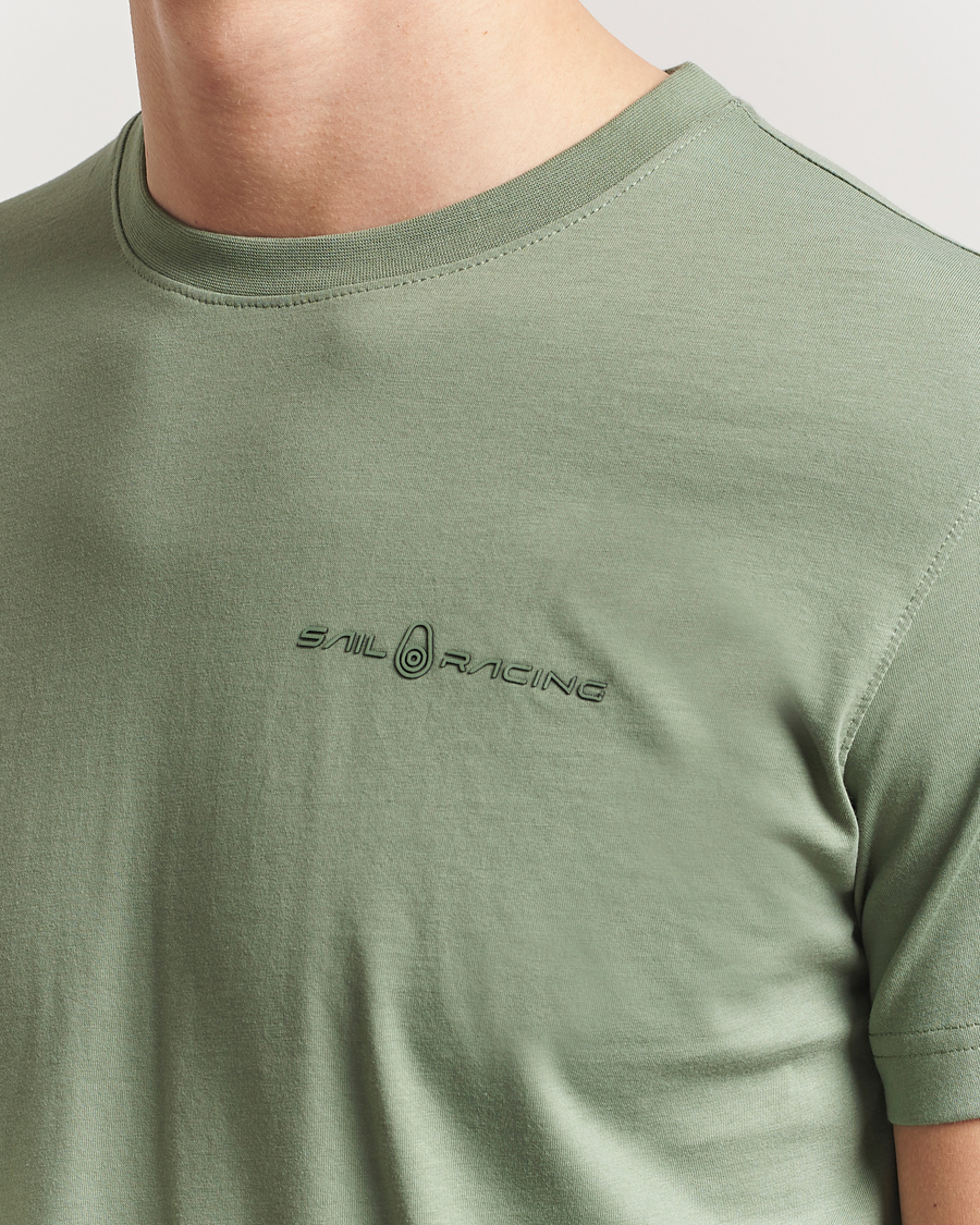 Herren | T-Shirts | Sail Racing | Bowman Crew Neck T-Shirt Hedge Green