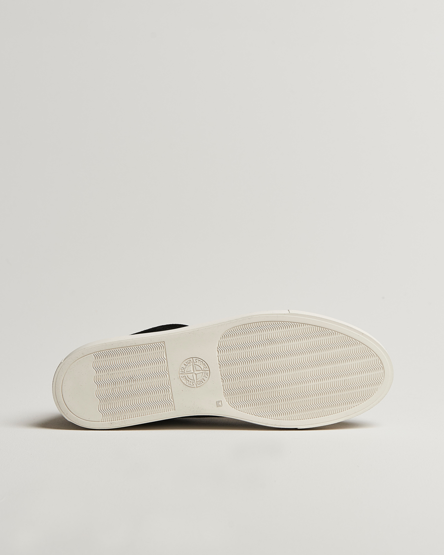 Herren | Stone Island Low Top Suede Sneakers Black | Stone Island | Low Top Suede Sneakers Black