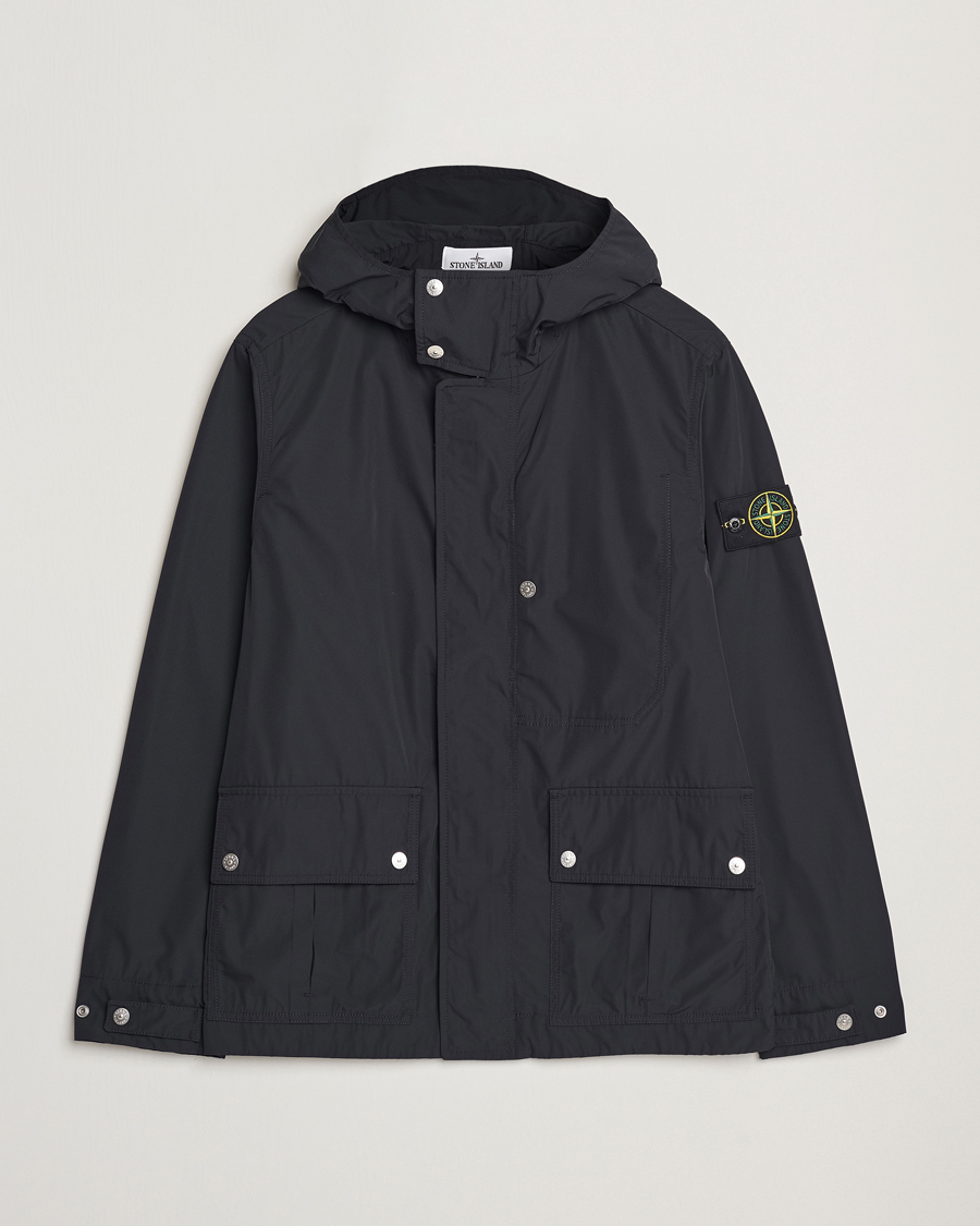 Herren | Jacken | Stone Island | Micro Twill Short Parka Black