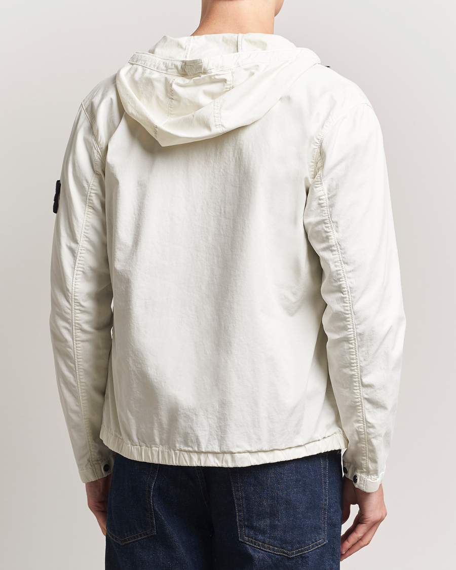 Herren | Jacken | Stone Island | Supima Cotton Stretch Hooded Jacket Ivory
