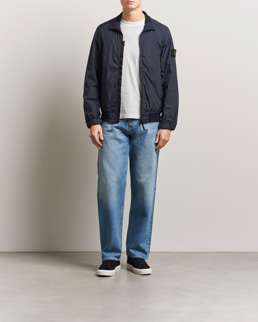 Herren | Jacken | Stone Island | Crinkle Reps Short Jacket Navy Blue