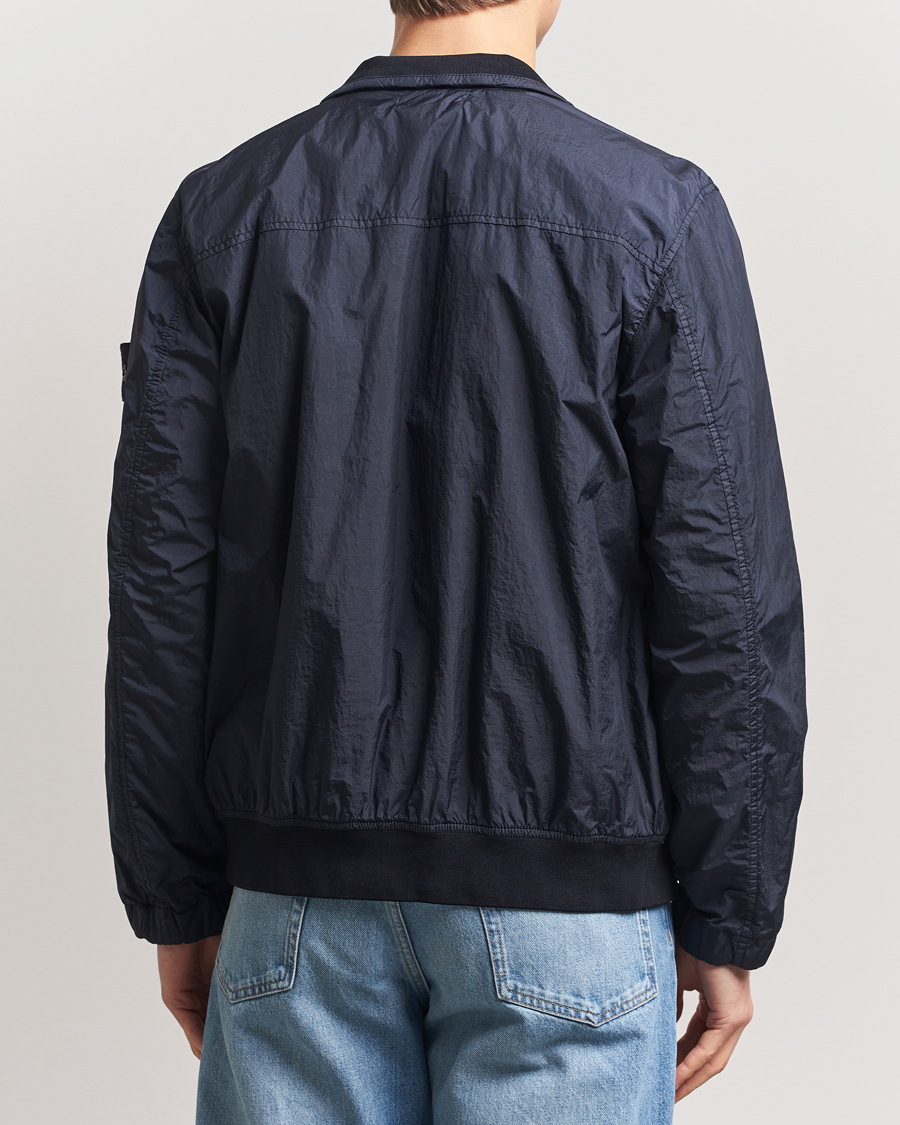 Herren | Jacken | Stone Island | Crinkle Reps Short Jacket Navy Blue