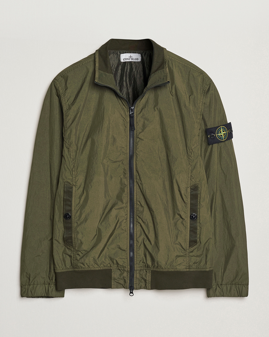 Herren | Jacken | Stone Island | Crinkle Reps Short Jacket Military Green