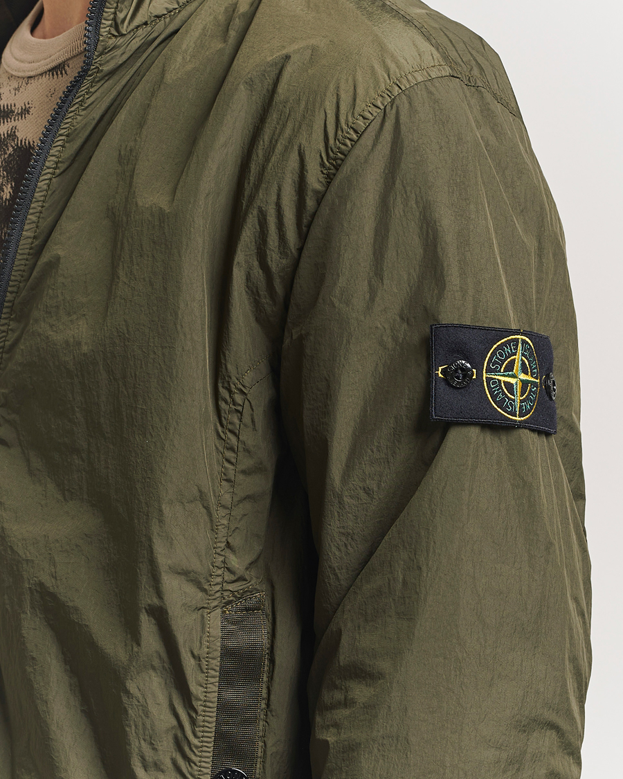 Herren | Jacken | Stone Island | Crinkle Reps Short Jacket Military Green