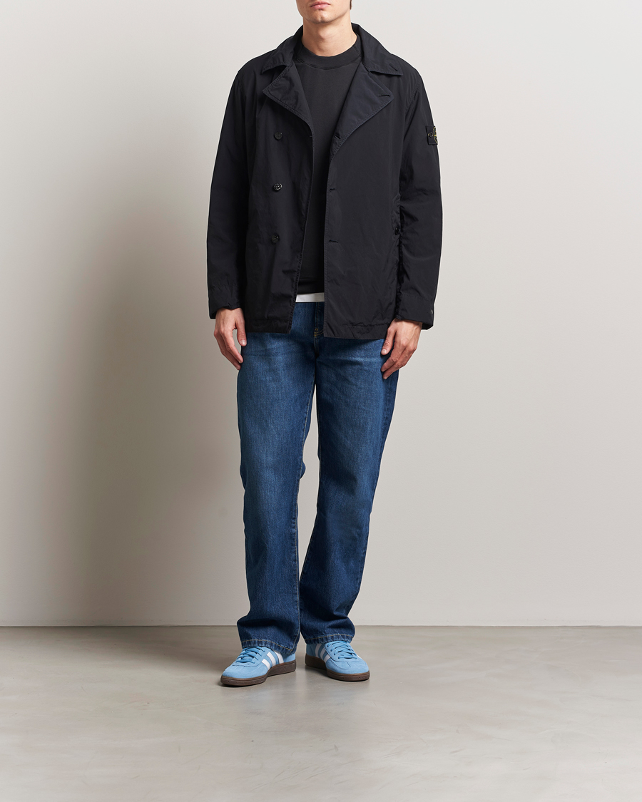 Herren | Jacken | Stone Island | Light Compact Touch Coat Navy Blue