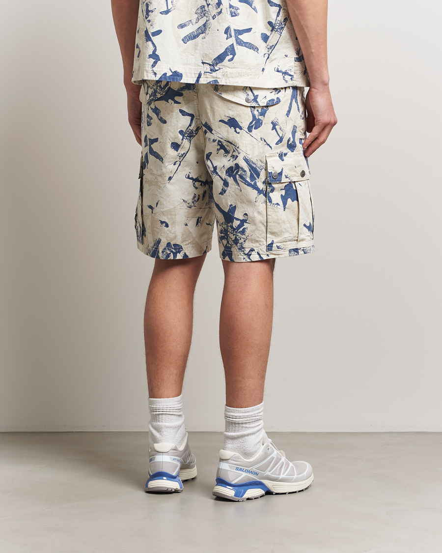 Herren | Shorts | Stone Island | Stretch Ripstop Camo Shorts Desert