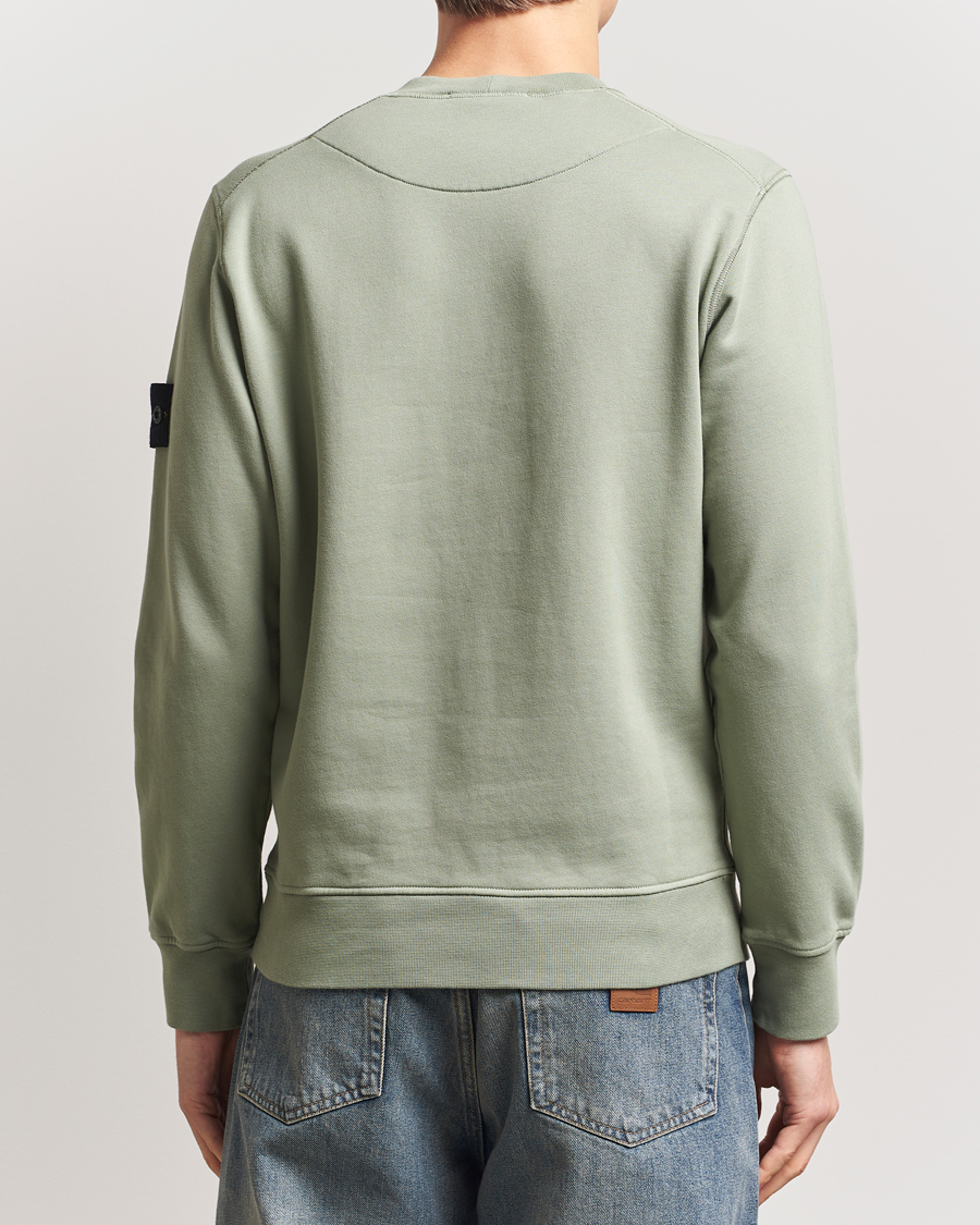Herren | Pullover | Stone Island | Garment Dyed Fleece Sweatshirt Sage
