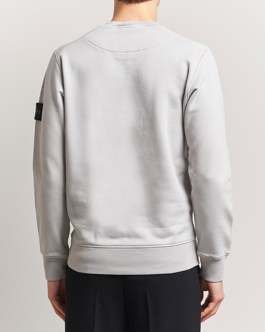 Herren | Pullover | Stone Island | Garment Dyed Fleece Sweatshirt Pearl Grey