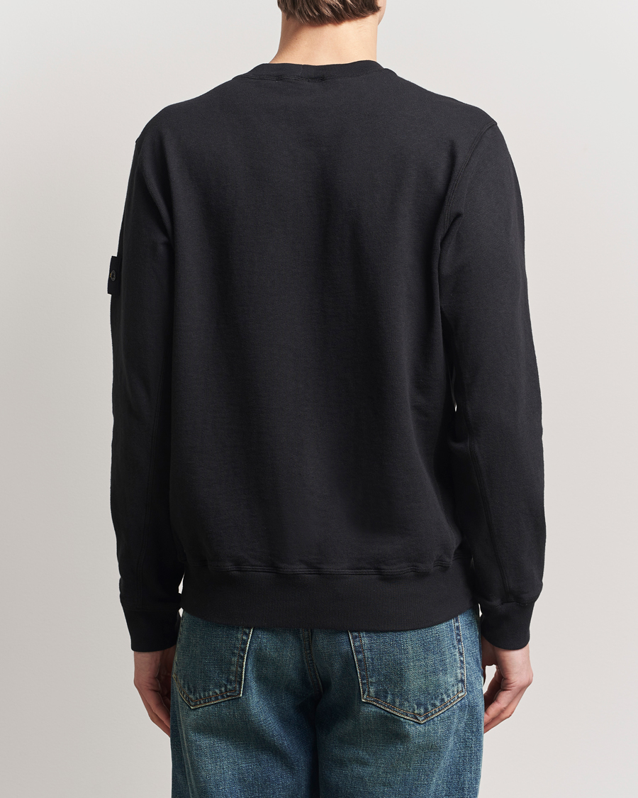 Herren | Pullover | Stone Island | Old Dyed Cotton Sweatshirt Black