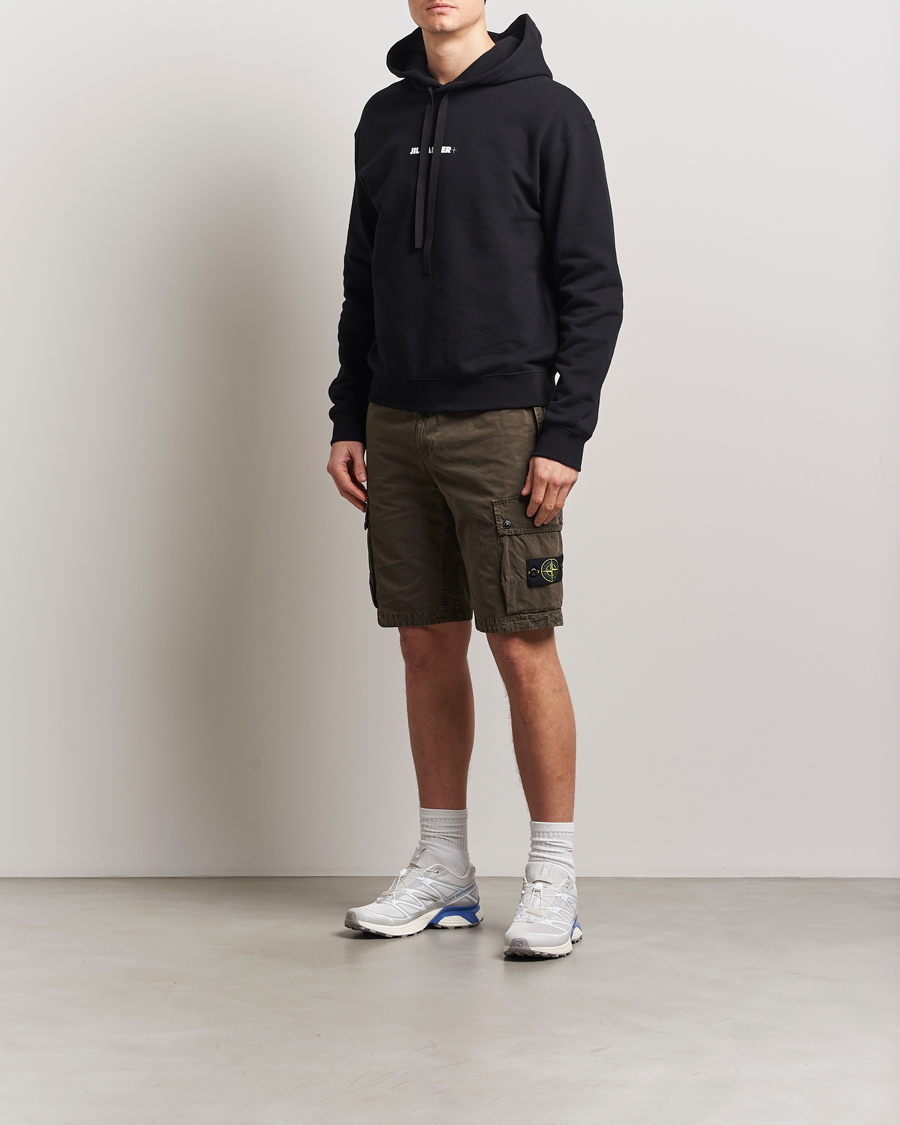 Herren | Shorts | Stone Island | Brushed Cotton Canvas Cargo Shorts Military Green