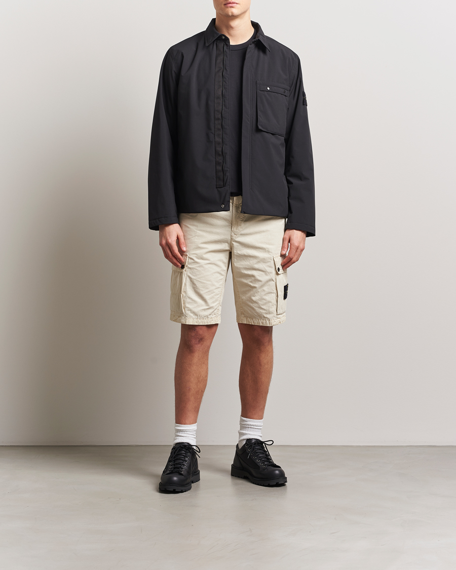 Herren | Shorts | Stone Island | Brushed Cotton Canvas Cargo Shorts Sand