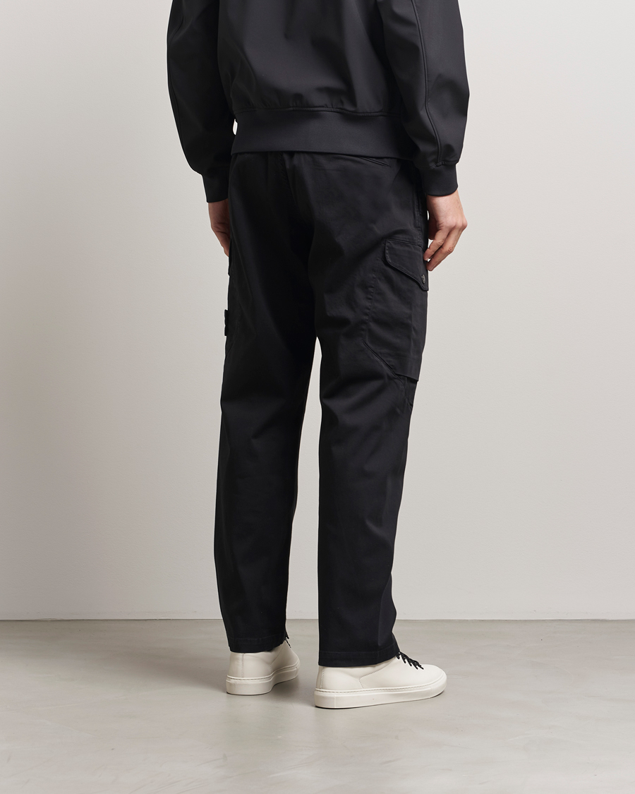 Herren | Hosen | Stone Island | Regular Fit Cotton Stretch Cargo Pants Black