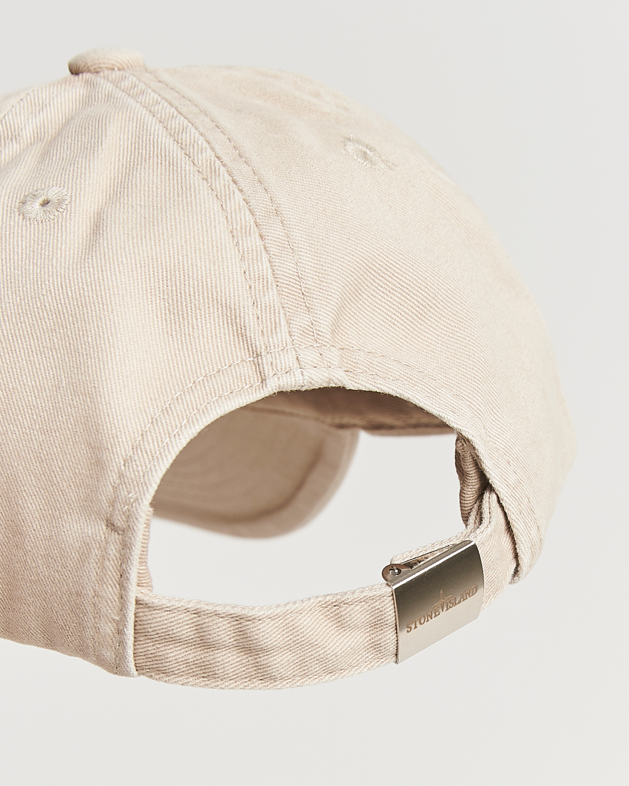 Herren | Stone Island Cotton Gabardine Cap Desert | Stone Island | Cotton Gabardine Cap Desert