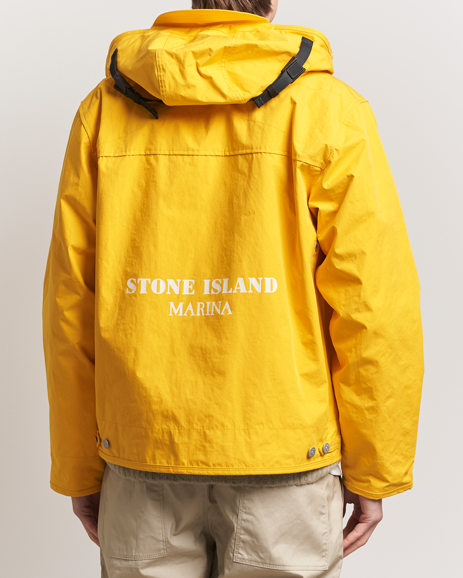 Herren | Jacken | Stone Island | Marina Aluminum Tela Jacket Ochre
