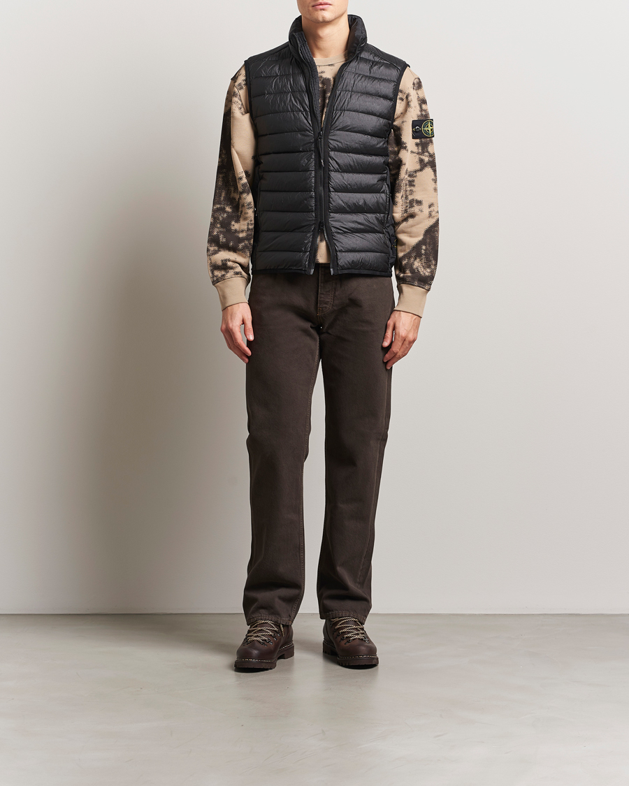 Herren | Jacken | Stone Island | Nylon Down Vest Black