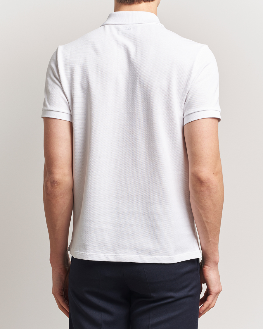 Herren | Poloshirts | AMI | Heart Logo Polo White