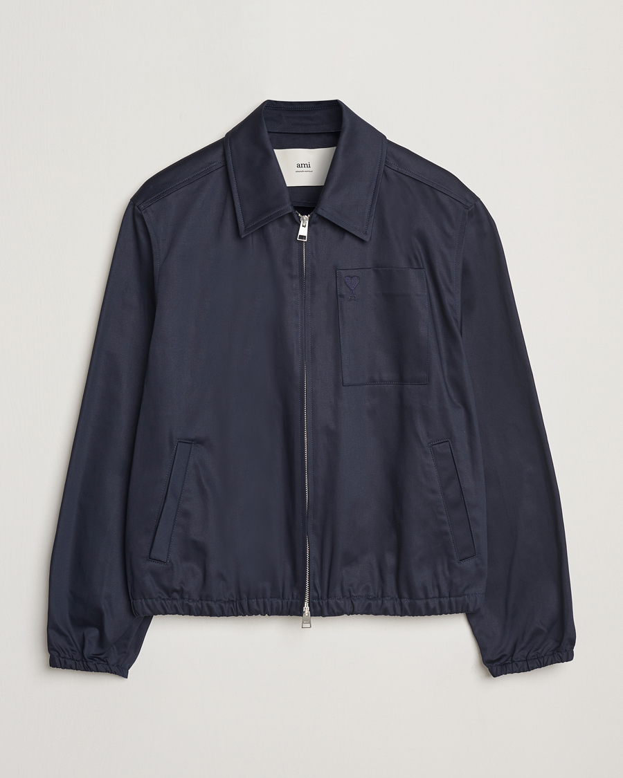 Herren | Jacken | AMI | Zipped Jacket Navy Blue