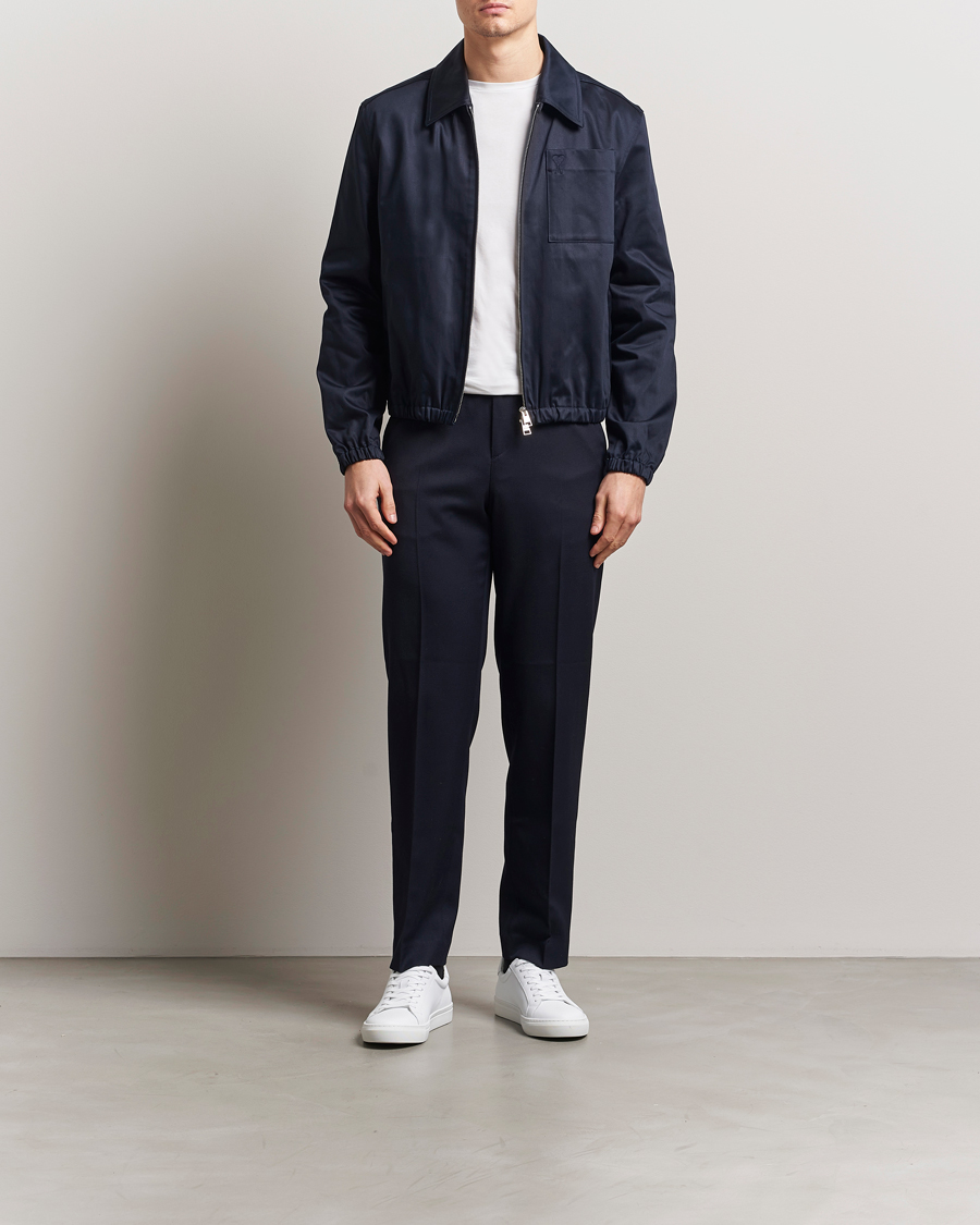Herren | Jacken | AMI | Zipped Jacket Navy Blue