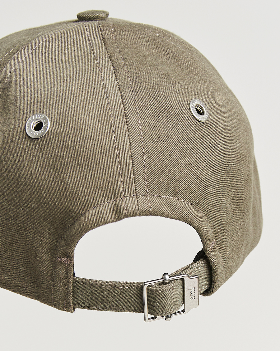 Herren | AMI Heart Logo Cap Smoke Grey | AMI | Heart Logo Cap Smoke Grey