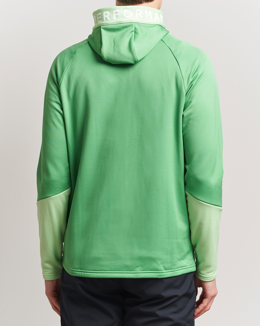 Herren | Pullover | Peak Performance | Rider Hooded Full Zip Peppermint/Vivid Green