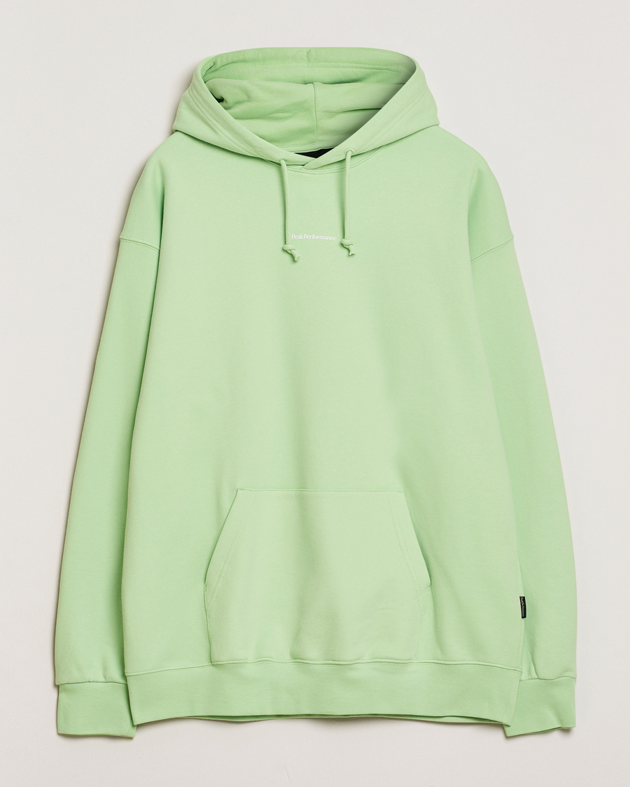 Herren | Pullover | Peak Performance | Original Terry Hoodie Vivid Green