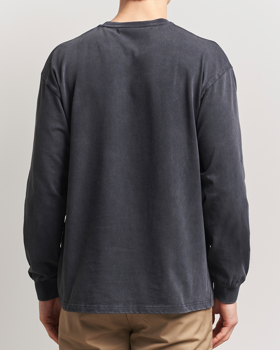 Herren | T-Shirts | Peak Performance | Graphic Long Sleeve T-Shirt Black