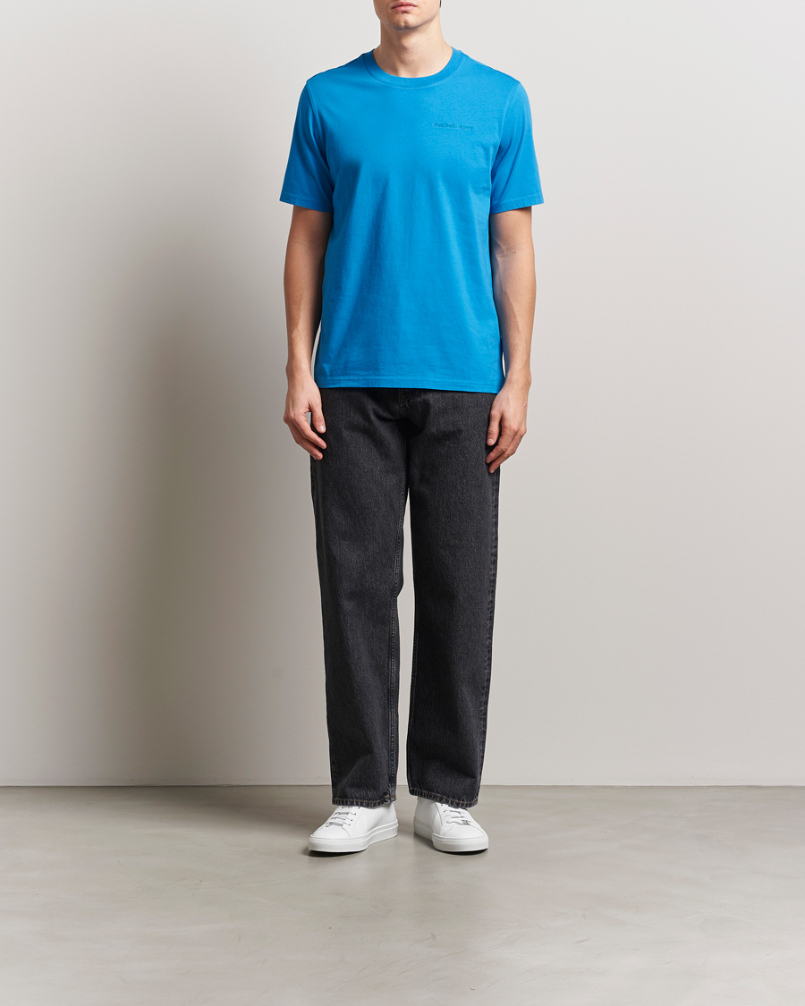 Herren | T-Shirts | Peak Performance | Original Crew Neck T-Shirt Brilliant Blue