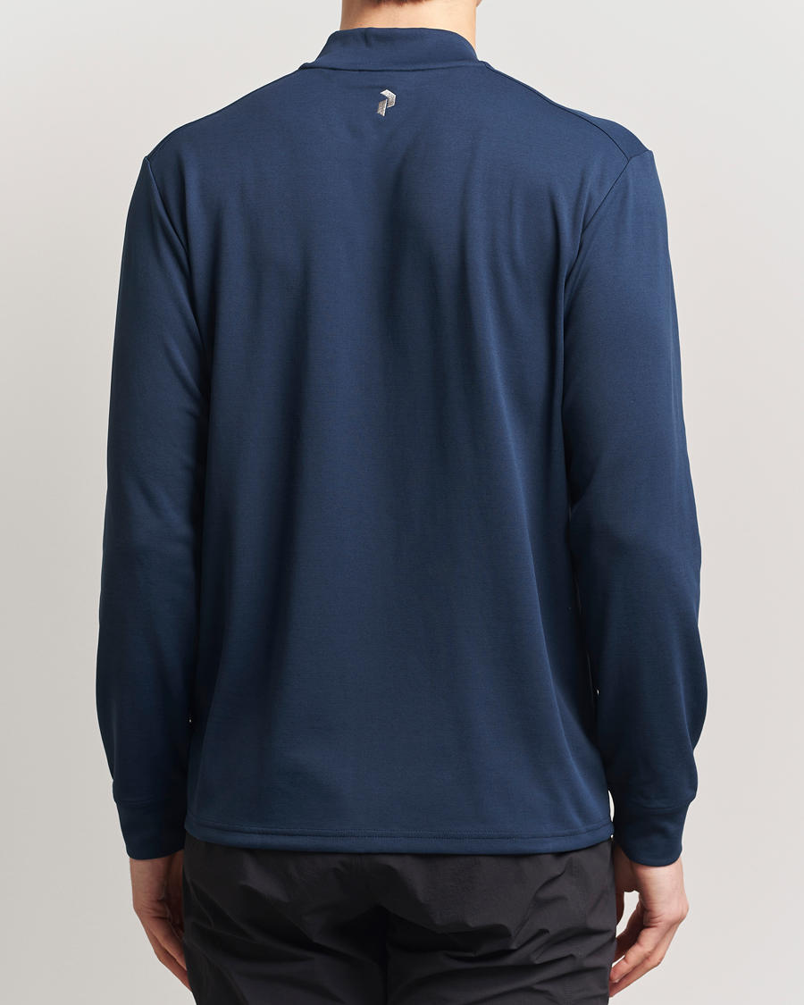 Herren | Pullover | Peak Performance | Mid Layer Full Zip Jacket Blue Shadow