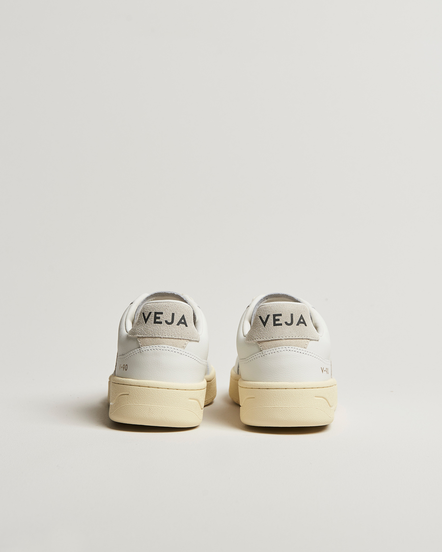 Herren | Sneaker | Veja | V-90 Sneaker Extra White/Natural Suede